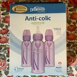 Dr. Brown's Baby Bottles (3pk) PURPLE!!